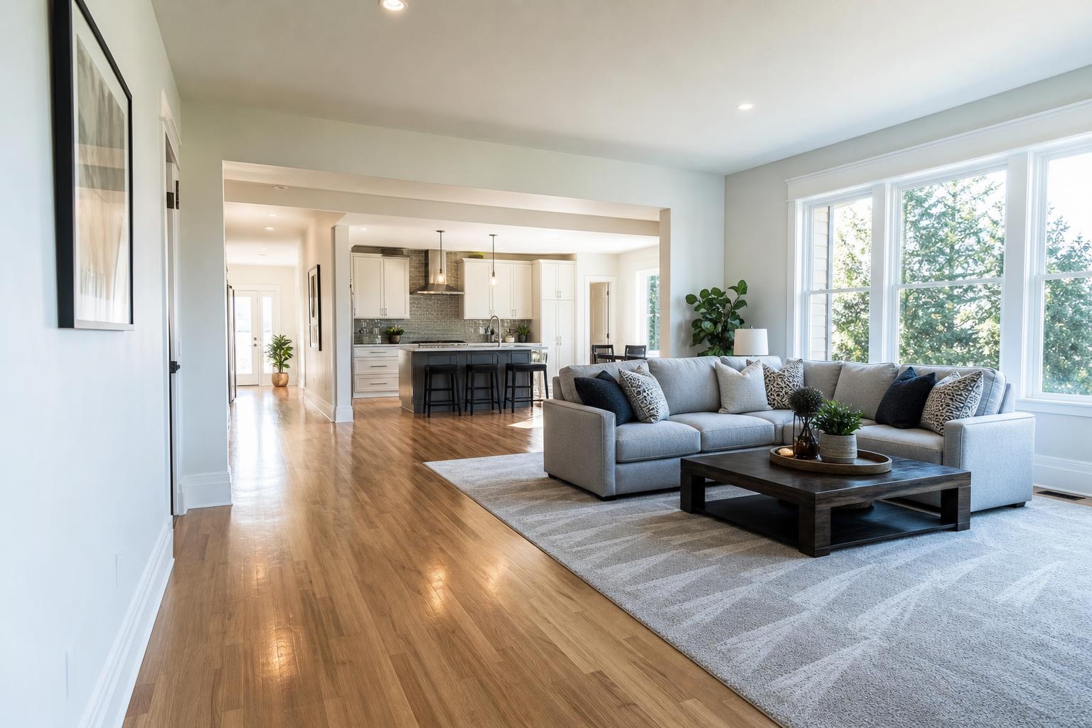 House Cleaning — professional cleaning result